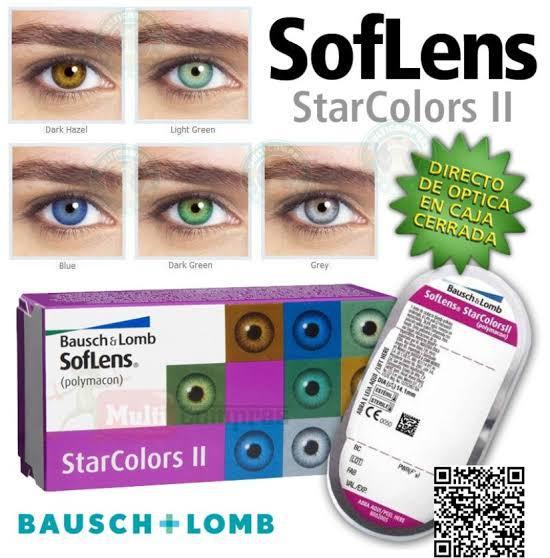 Lentes de contacto cosmeticos StarColorsII de Bausch Lomb