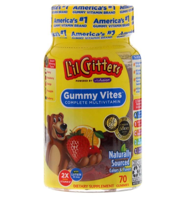 Multivitaminas para Niños Lil Critters