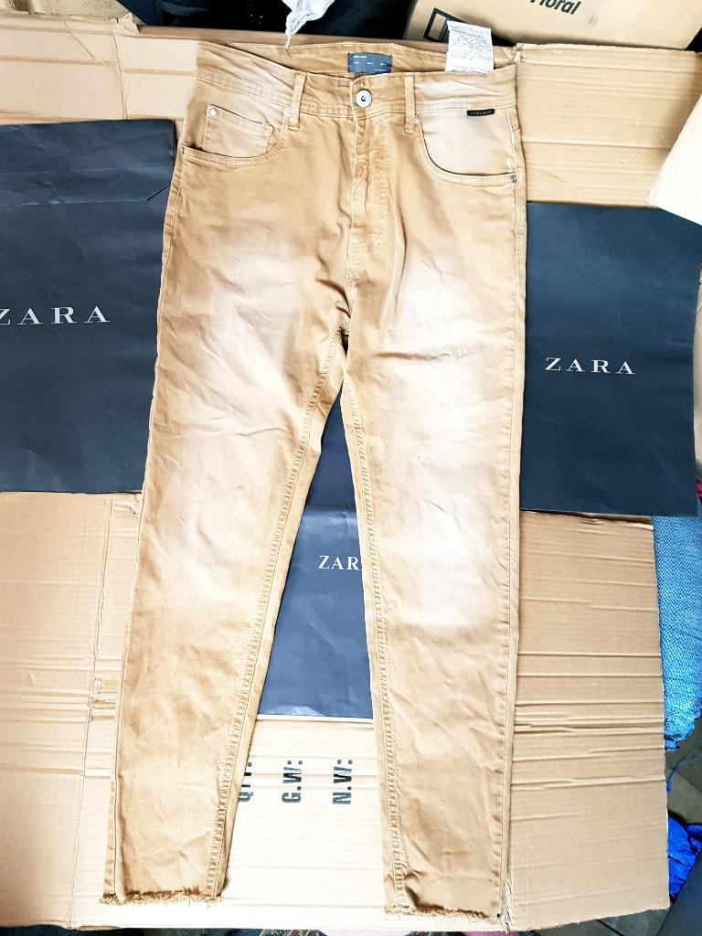 Pantalon Zara Original Men Strech