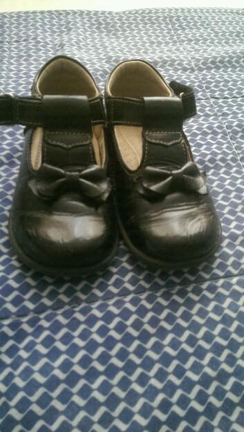 Zapatos negros talla 24 Bruno kids