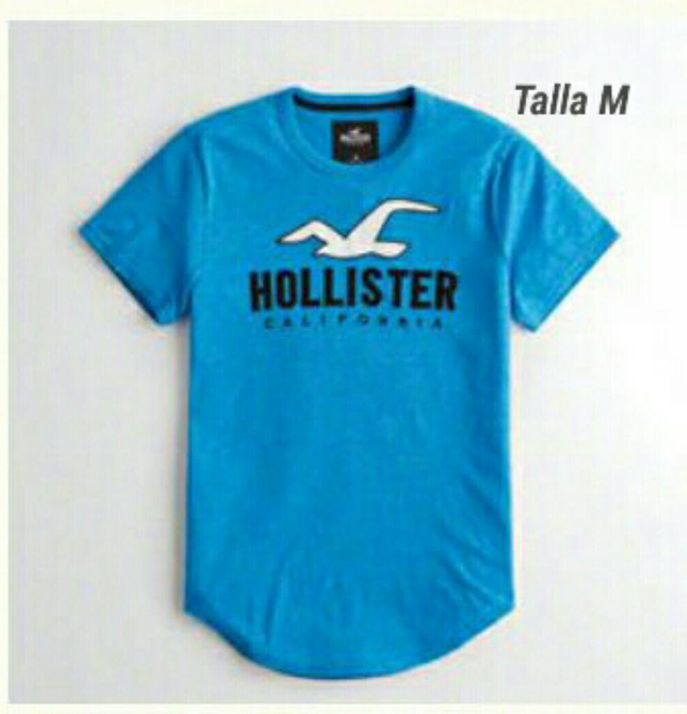 Hollister Hombre Polo con Logo Talla M