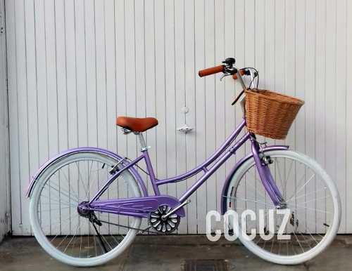 Nueva Bicicleta Vintage Modelo Holandés Mujer Aro26