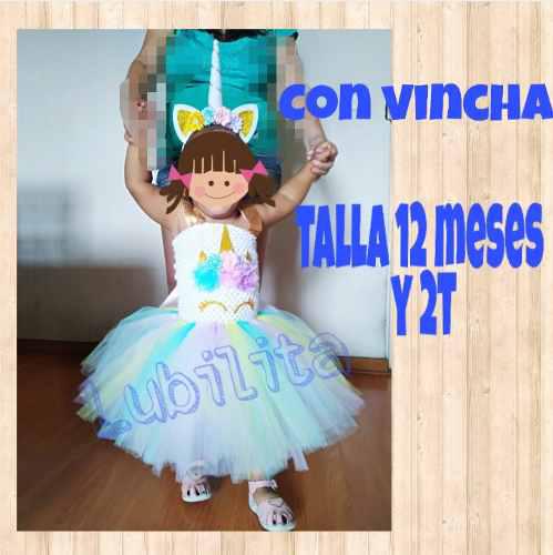 Vestido Tutu Niña 12 Meses Y 2t