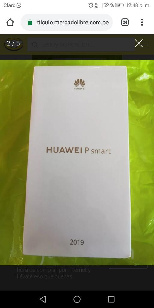 Huawei P Smart  Negro