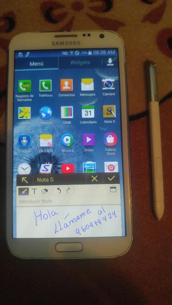 Samsung Galaxy Note 2 de 32gb