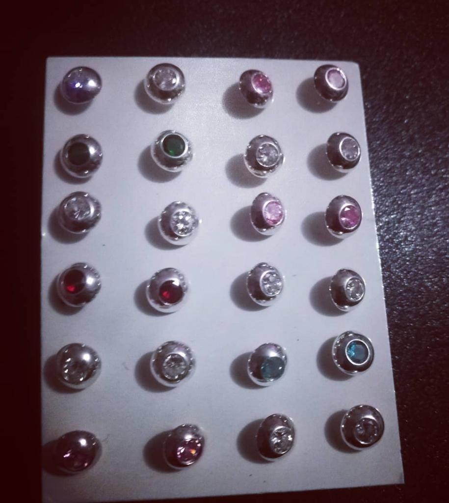 Aretes Dobles para Niñas