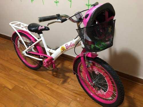 Bicicleta Barbie Para Niña