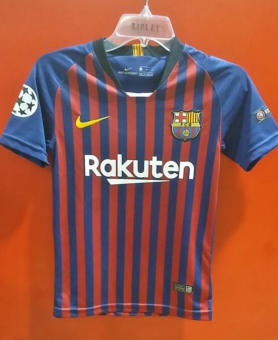 Camiseta Para Niño Barcelona  Titular Messi