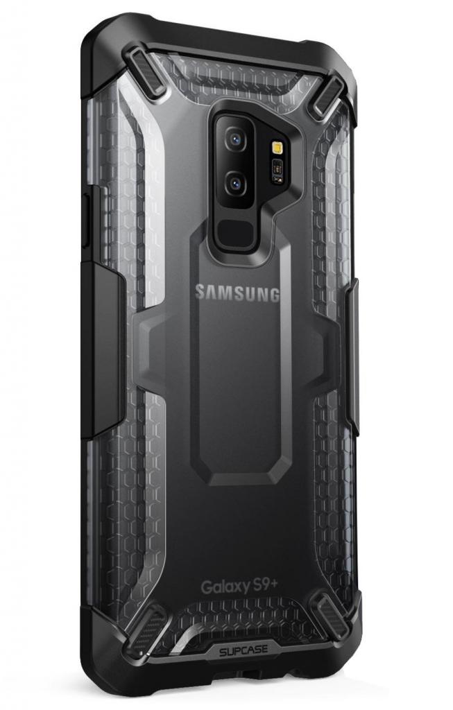 Case Protector Resistente Supcase Galaxy S9 y plus negro,