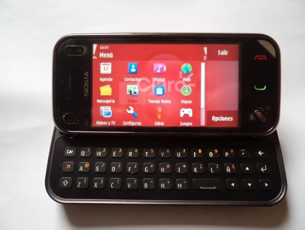 Celular Nokia N975, Con Accesorios.