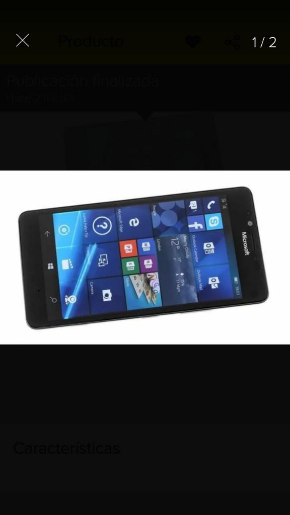 Lumia 950 Dual Sim Nuevo 3g Ram 32g Rom