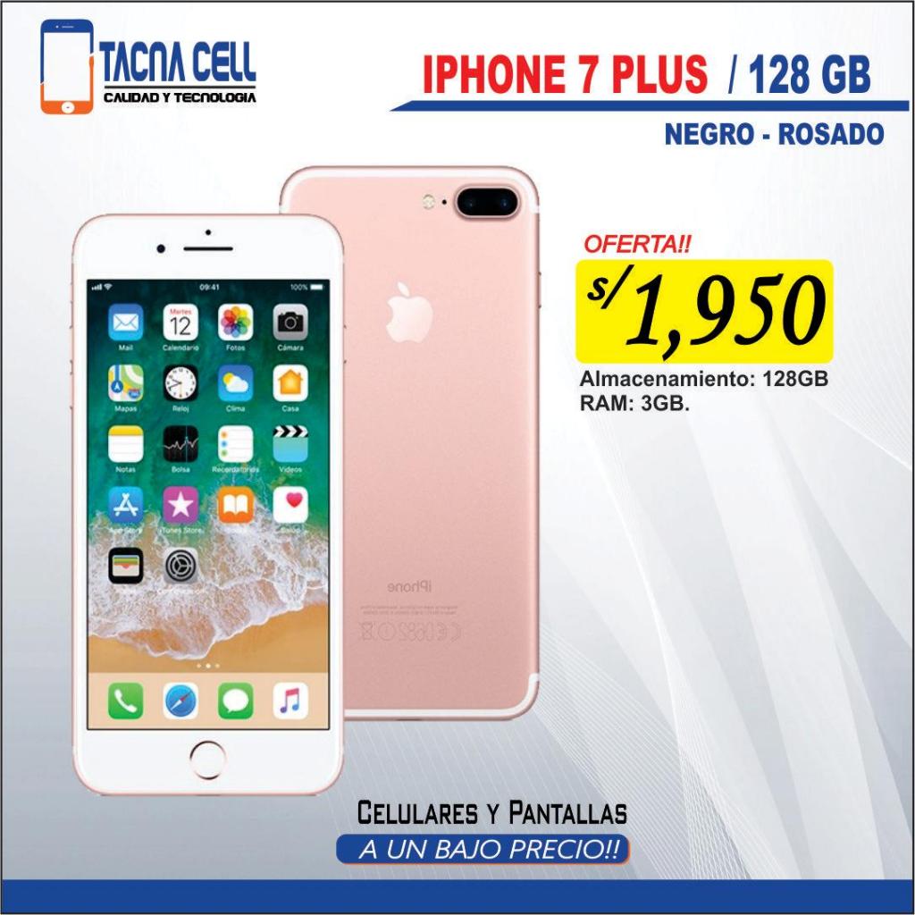 OFERTA!! IPHONE 7 PLUS / 128 GB NUEVO EN CAJA