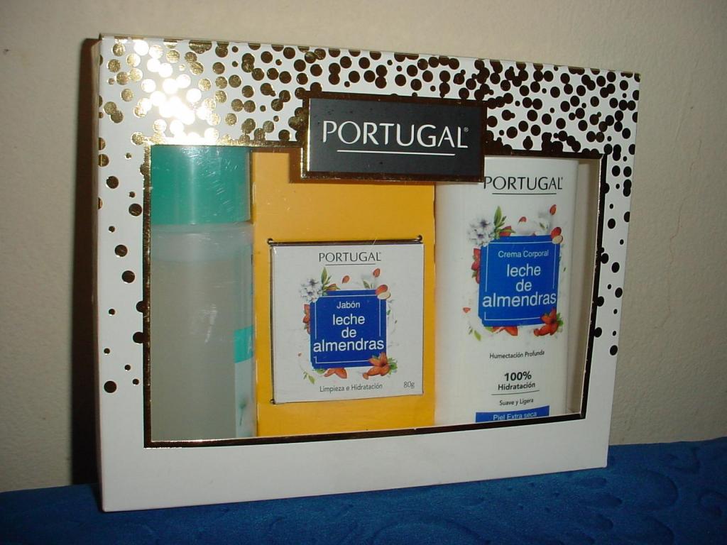 Pack Portugal Colonia, jabón y leche de almendras