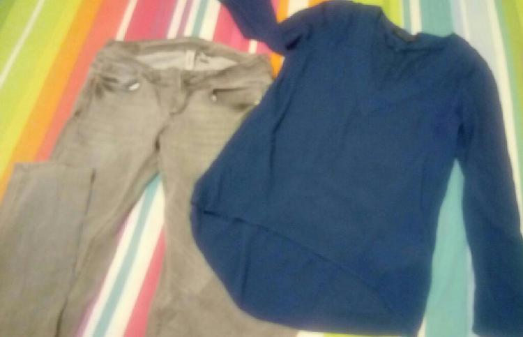 Pantalon Y Blusa Zara