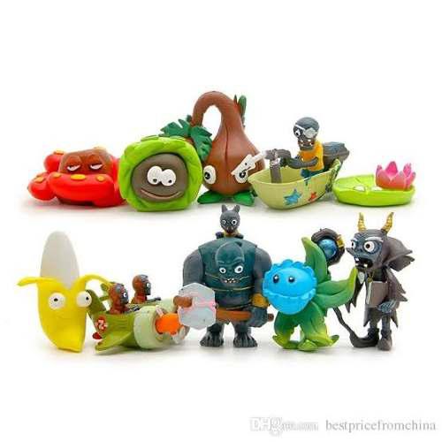 Plants Vs Zombies 2 Figuras Por 10 Piezas