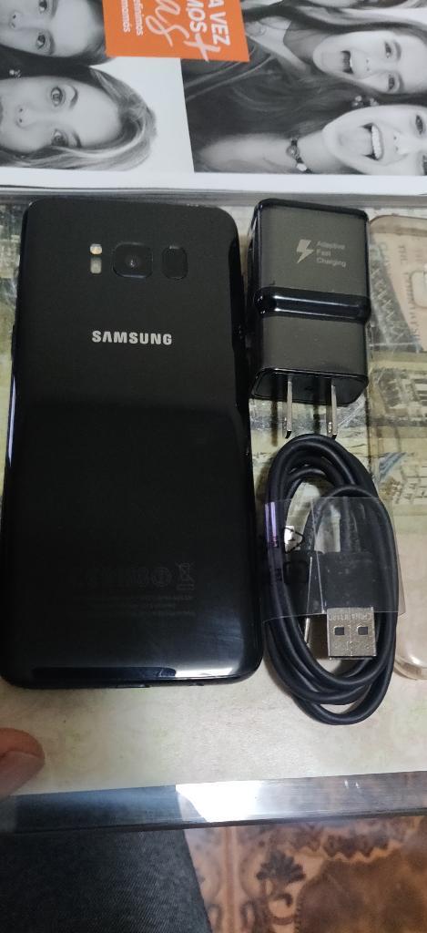 Samsung S8, Android 9,cable Y Cargador