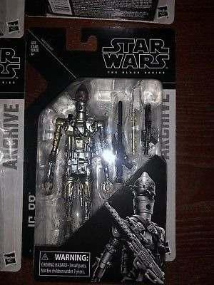 Star Wars Ig-88 Assasin Droid The Black Series Archive 6'