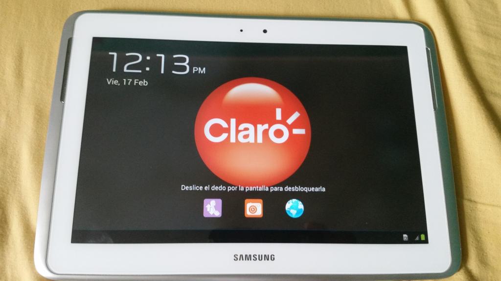 Tablet Samsung Galaxy Tab  P. Sin Cargador.