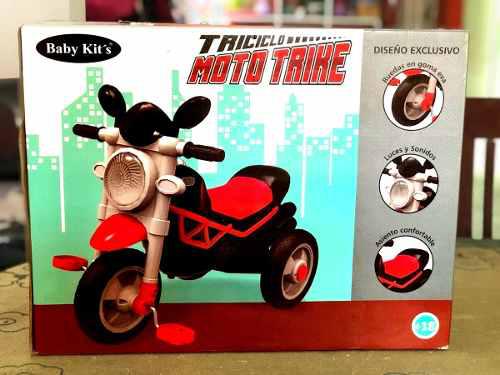 Triciclo Moto Trike Baby Kits Para Niña O Niño