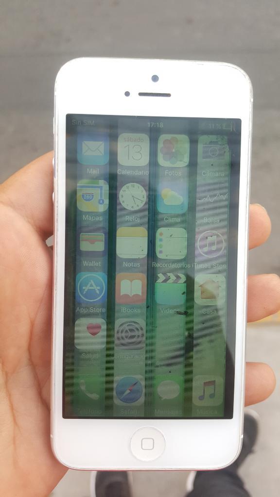 iPhone 5 con Detalle Imei Original