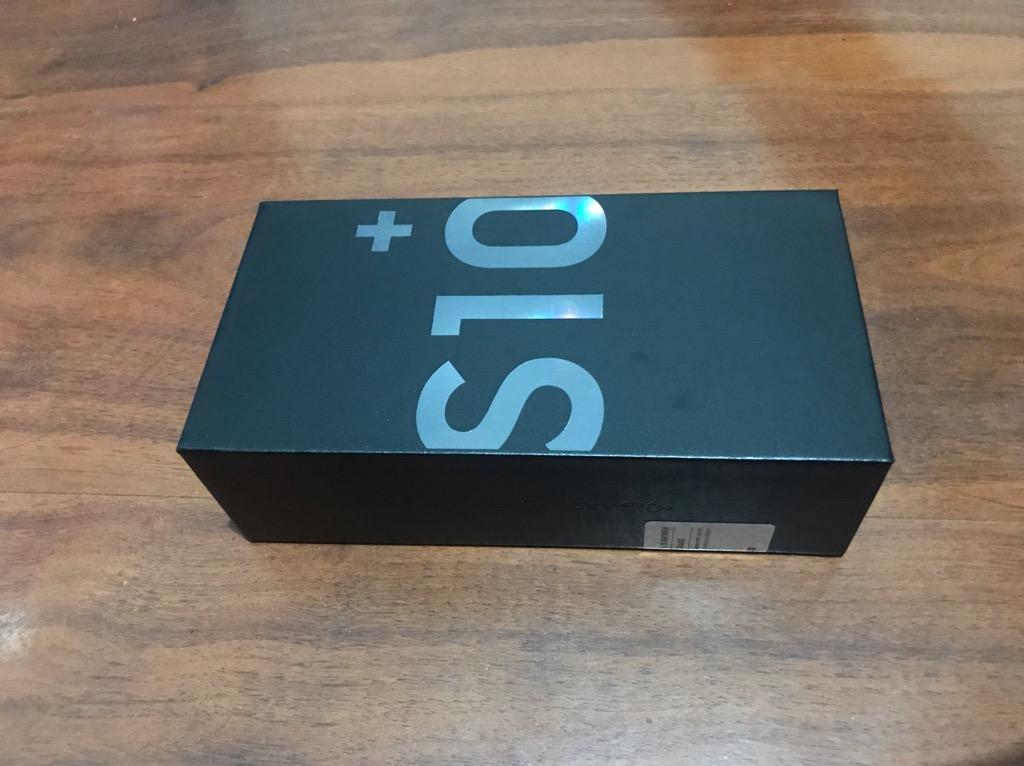 Samsung S10+ Plus Black 128Gb Sellado X