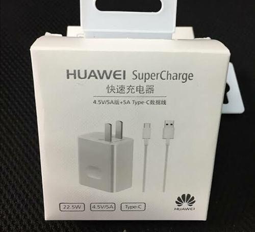 Cargador Huawei P20.p20pro Super Charge 4.5v 5a Tipo-c Origi