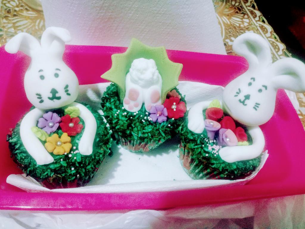 Cupcakes de Pascuas!!!