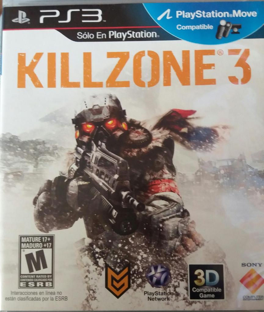 JUEGO PLAY STATION 3 PS3 KILLZONE 3