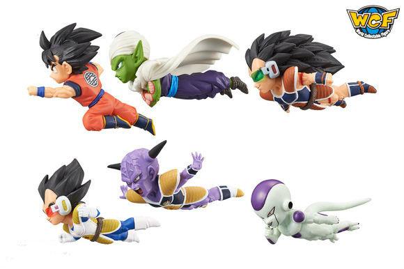Mini Figuras DBZ sayayines Goku Vegeta Piccolo Freezer