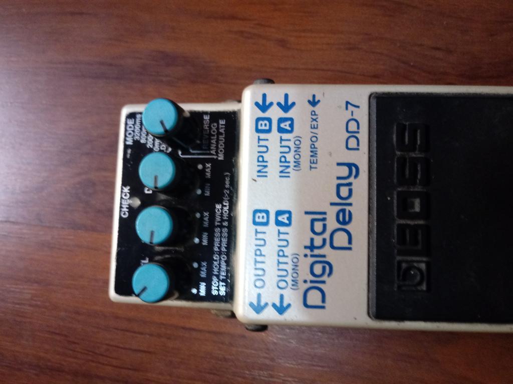 Pedal Guitarra Boss Dd7 Digital Delay