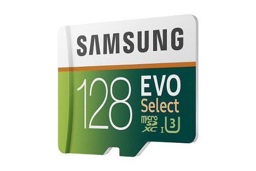 Samsung Micro Sd 128 Gb Evo Select Uhs-i U3 100 Mb/s 4k