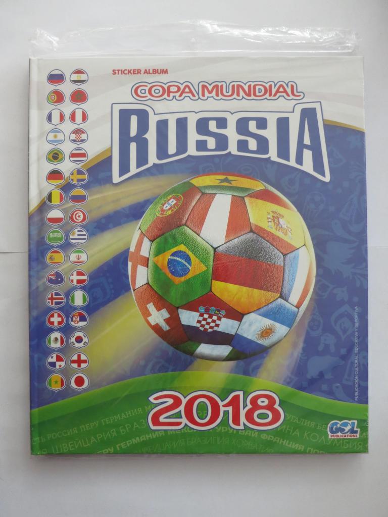 Vendo coleccion football Copa Mundial Russia  de Gol a