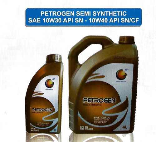 Aceite Importado 10w30 Semi-sintetico Petrogen 1litro
