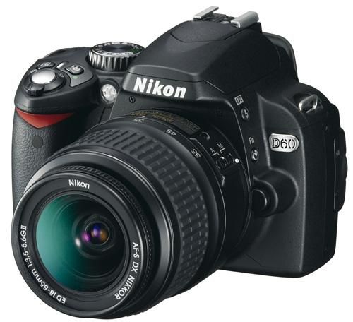 Cámara Fotográfica Nikon d60