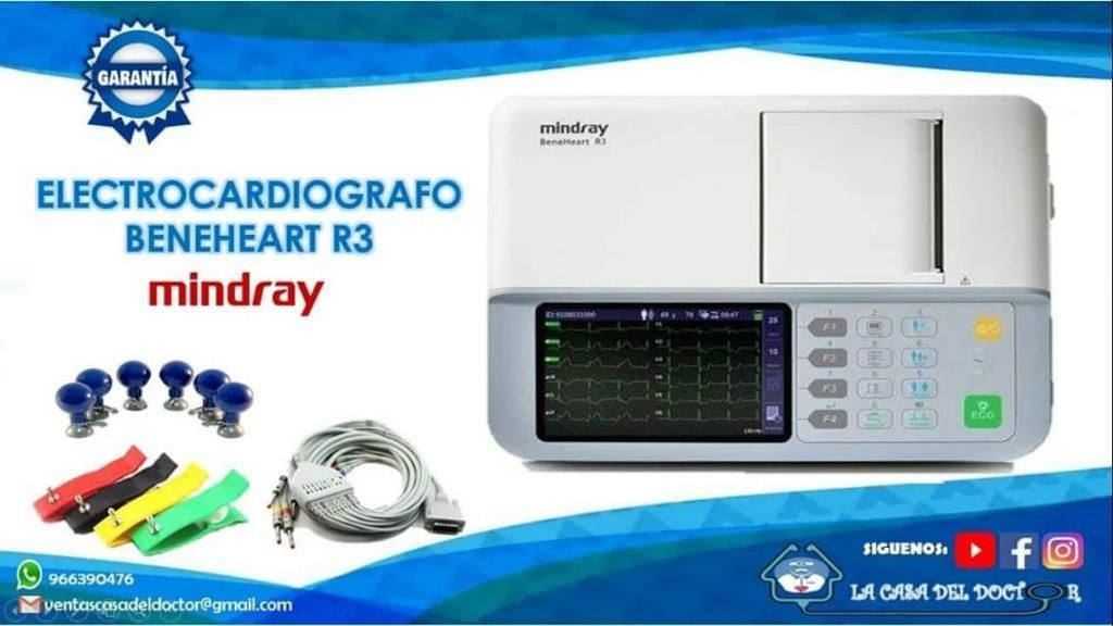 Electrocardiografo Mindray R3