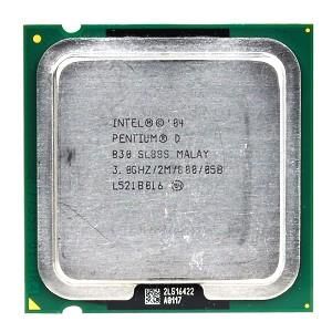 Intel Pentium D ghz 800mhz Completo Con Su Cooler