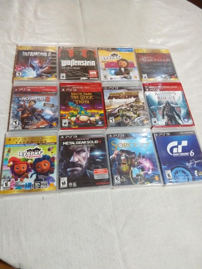 Juegos de Ps3 Nuevos Cambio O Vendo