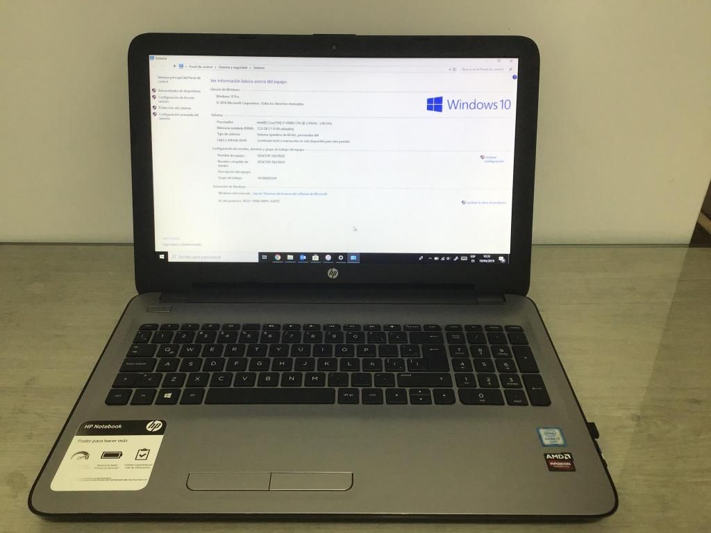 Laptop HP 15.6" LED, Intel Core iGHz,12GB DDR4, SSD