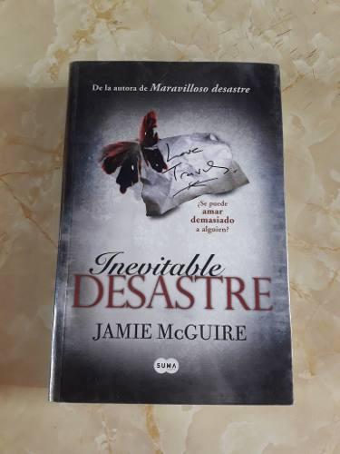 Libro Inevitable Desastre Autografiado Por Jamie Mcguire