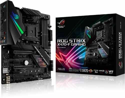 Motherboard Asus Rog Strix X470-f Gaming, Am4, Amd X470