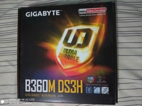 Placa Gigabyte B360m Ds3h (8th Gen Intel) Lga 1151