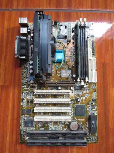 Placa Pura Pentium 3 Con 2 Isas / 4 Pci / 1 Agp