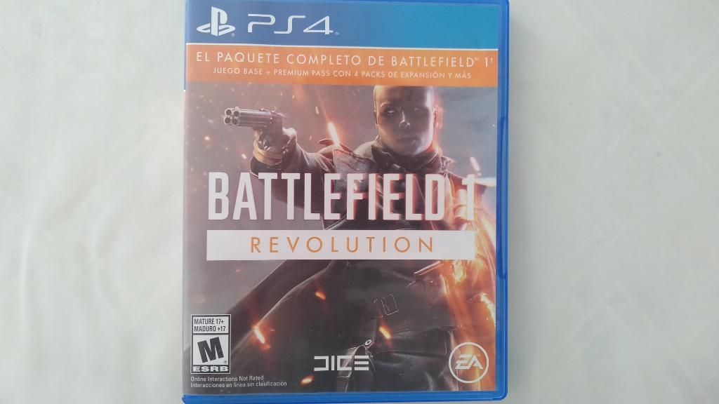 Battlefield 1 Revolution Ps4