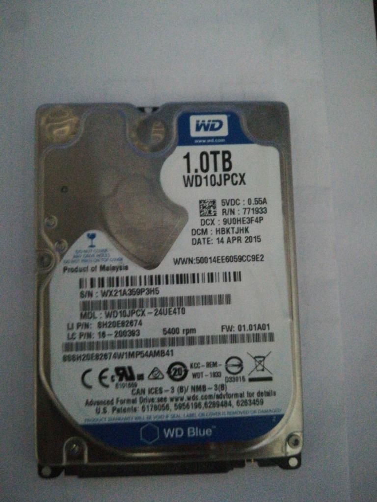 Disco Duro Laptop 1tb Y 500gb