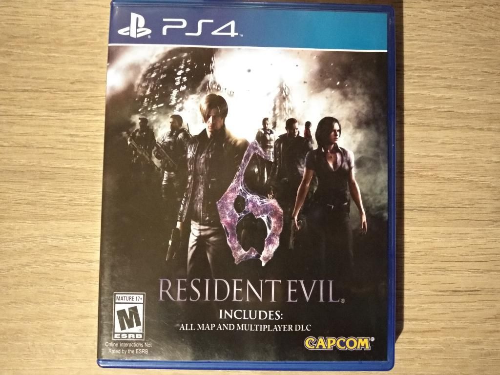 Juego Resident Evil 6 Ps4