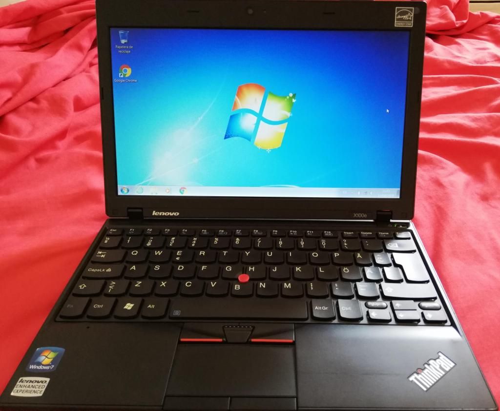 Laptop netbook lenovo X100e usado