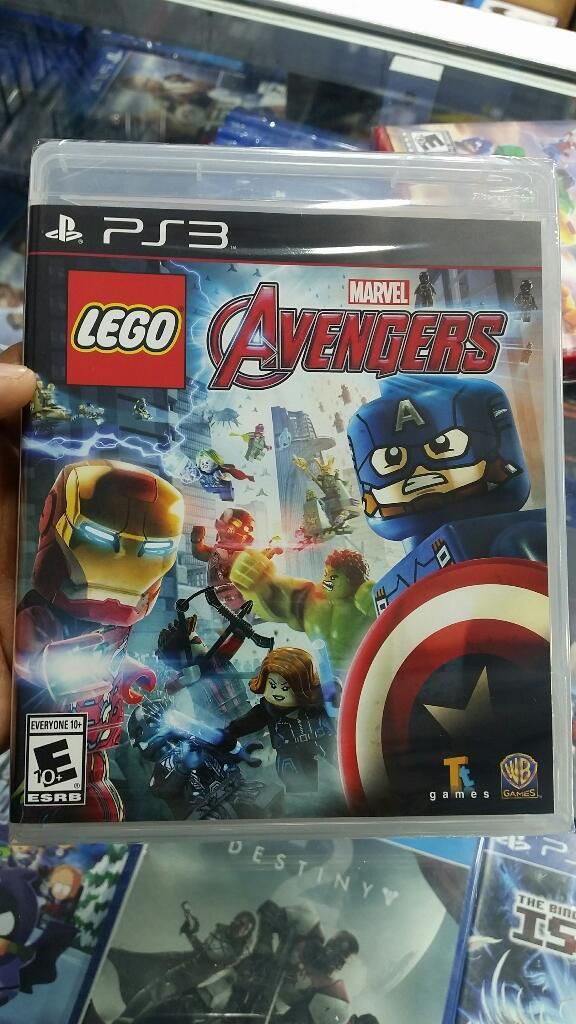 Lego Marvel Avengers Ps3 Nuevo Sellado stock