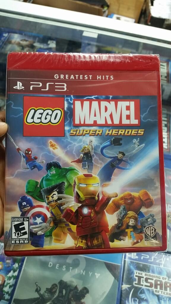 Lego Marvel Super Heroes Ps3 Nuevo Sellado stock