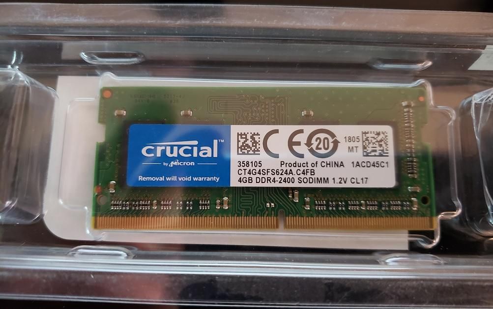 Memoria Ramm DDR4 4Gb Buss  En Caja Con Boleta y