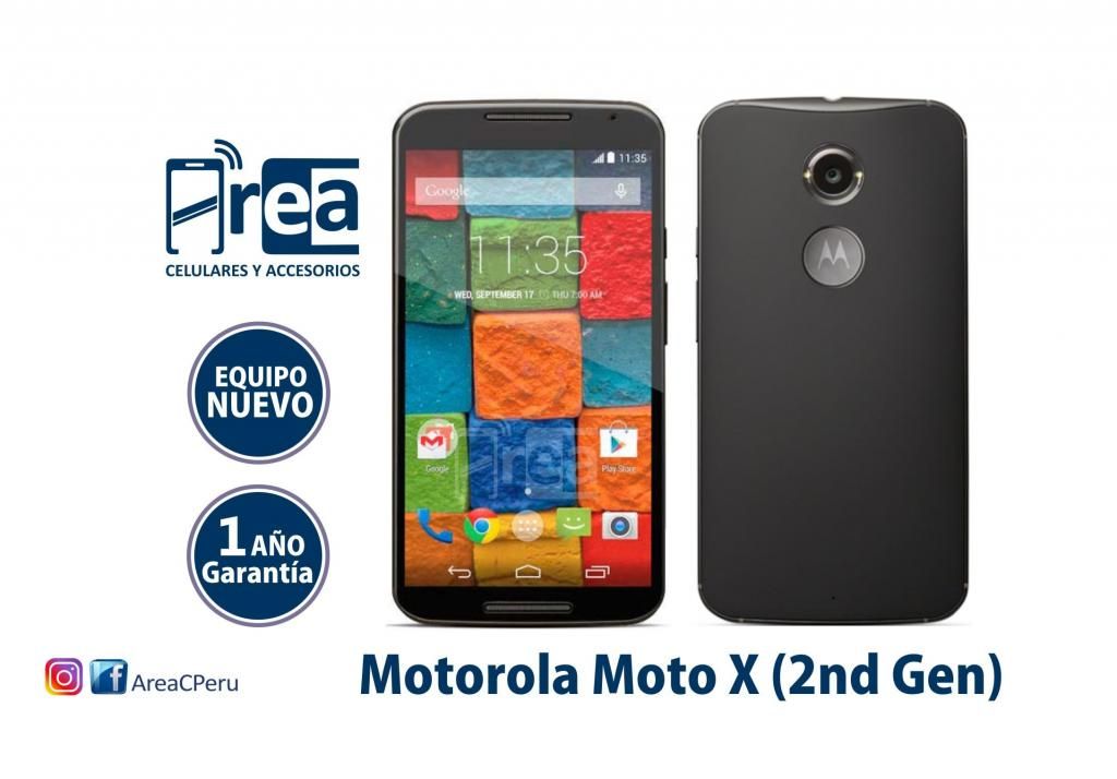 Motorola Moto X 2nd Gen Equipo Nuevo